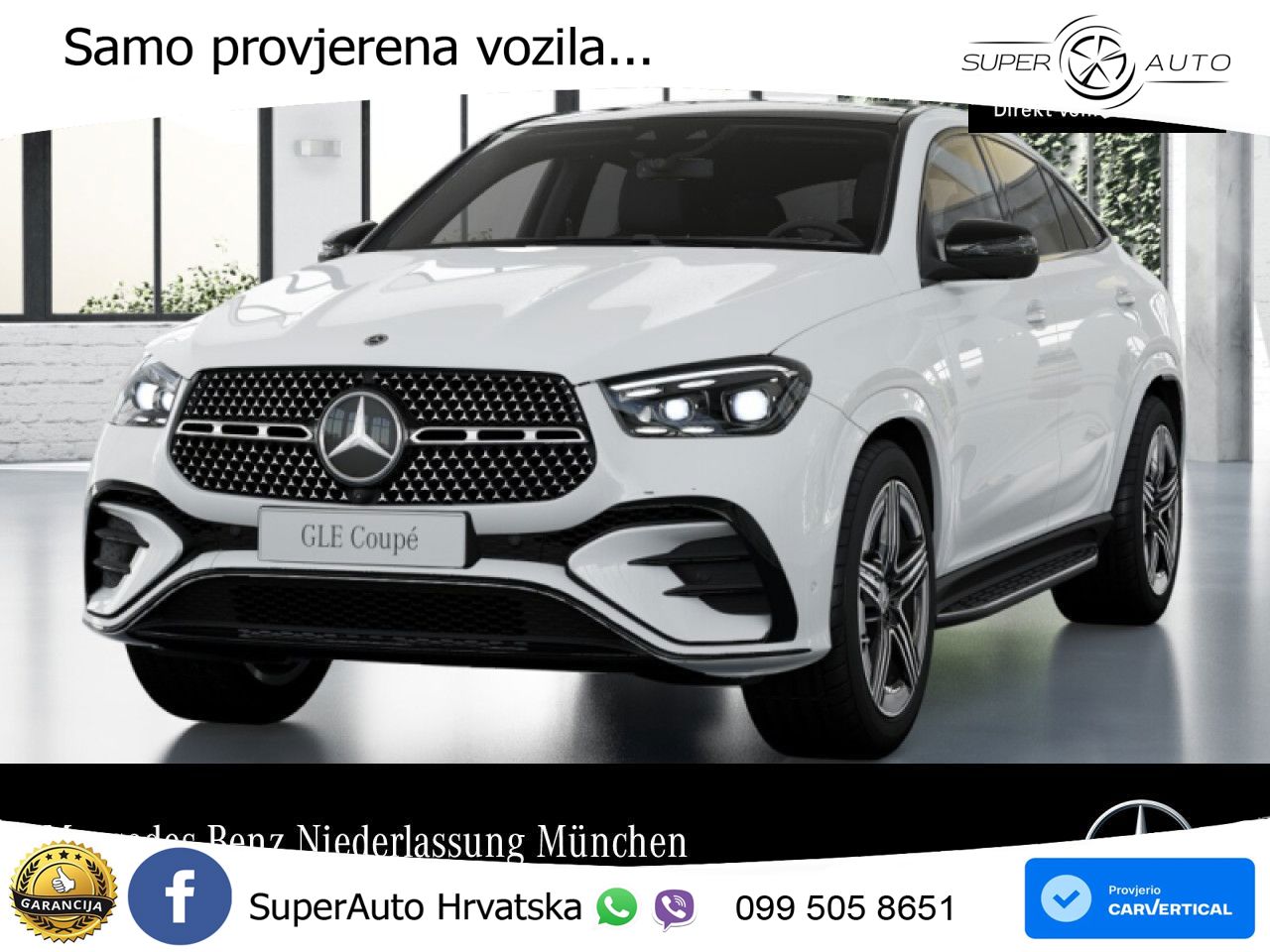 Mercedes GLE 450d (367 KS) EQ Boost 4MATIC 9G-TRONIC AMG LED+GR SJED+ACC