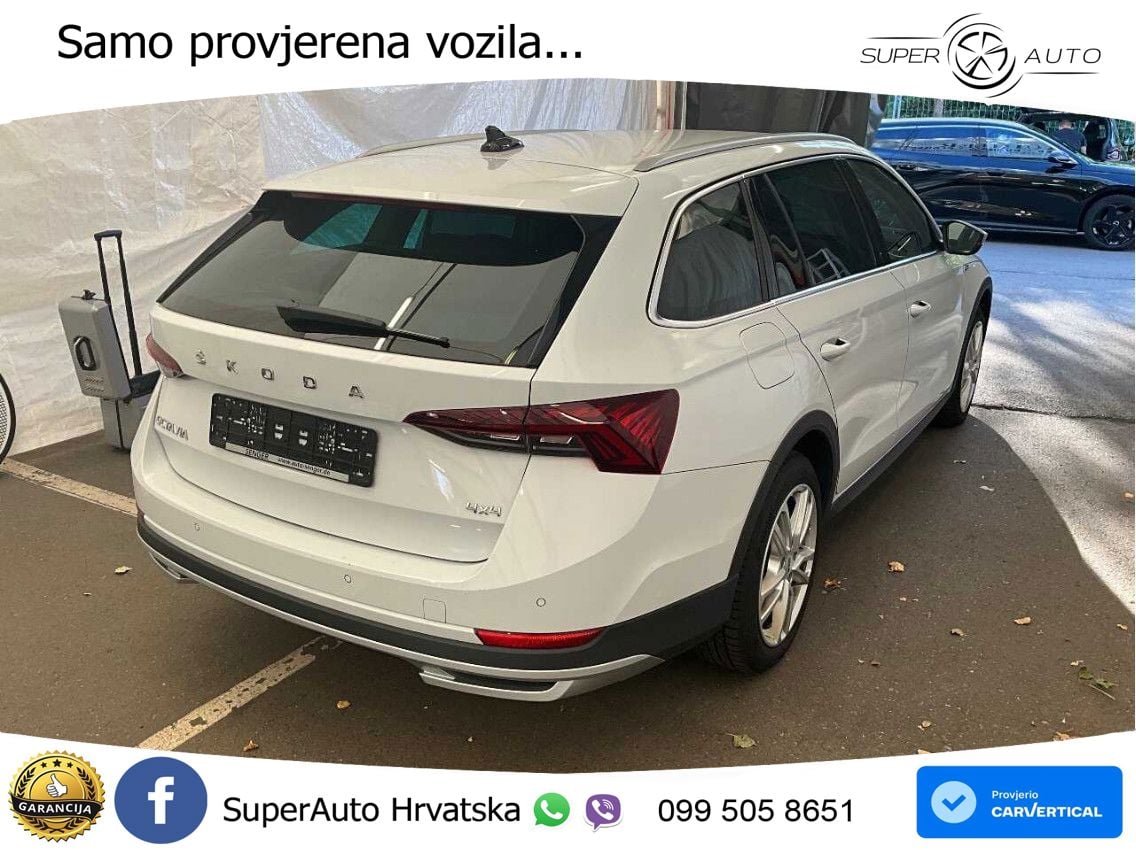 Škoda Octavia Combi 2.0 TDI (150 KS) 4x4 DSG LED+GR SJED+ACC