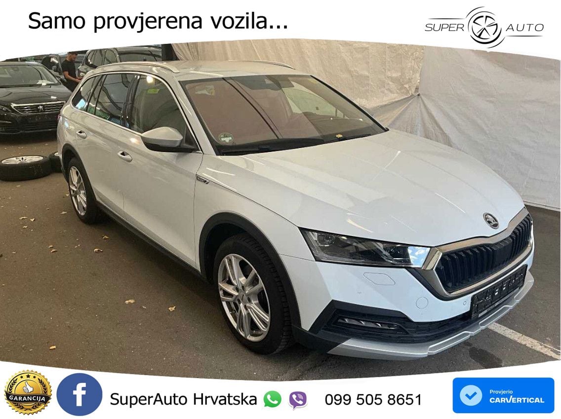Škoda Octavia Combi 2.0 TDI (150 KS) 4x4 DSG LED+GR SJED+ACC
