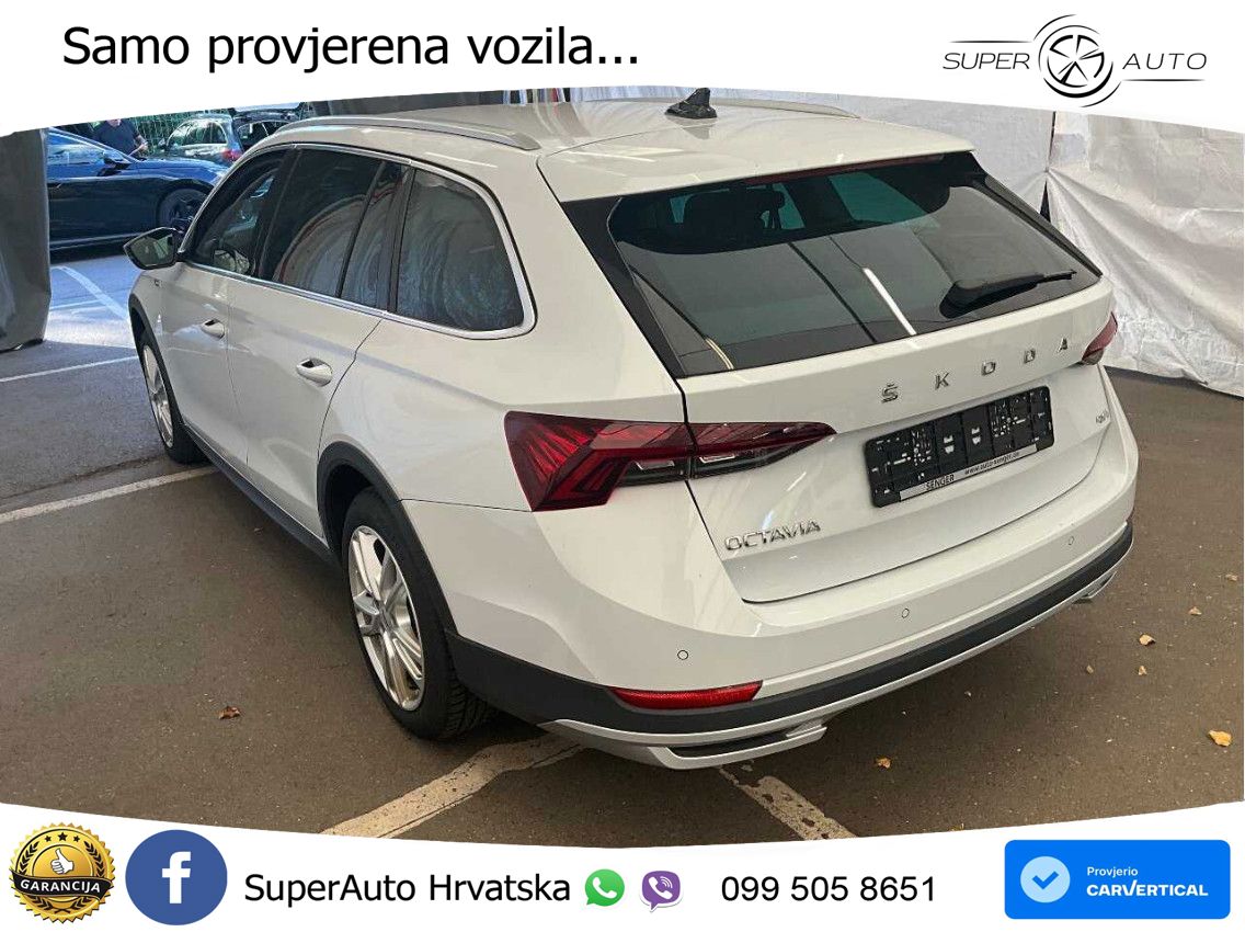 Škoda Octavia Combi 2.0 TDI (150 KS) 4x4 DSG LED+GR SJED+ACC