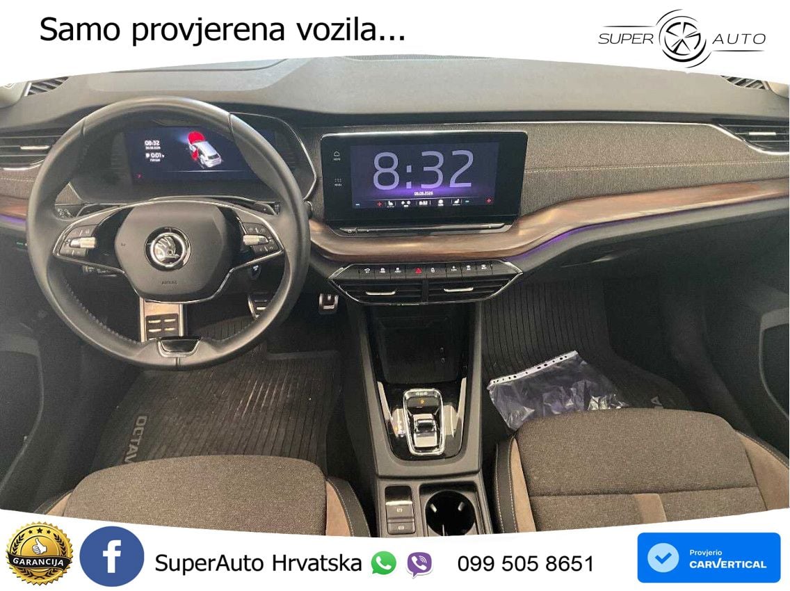 Škoda Octavia Combi 2.0 TDI (150 KS) 4x4 DSG LED+GR SJED+ACC