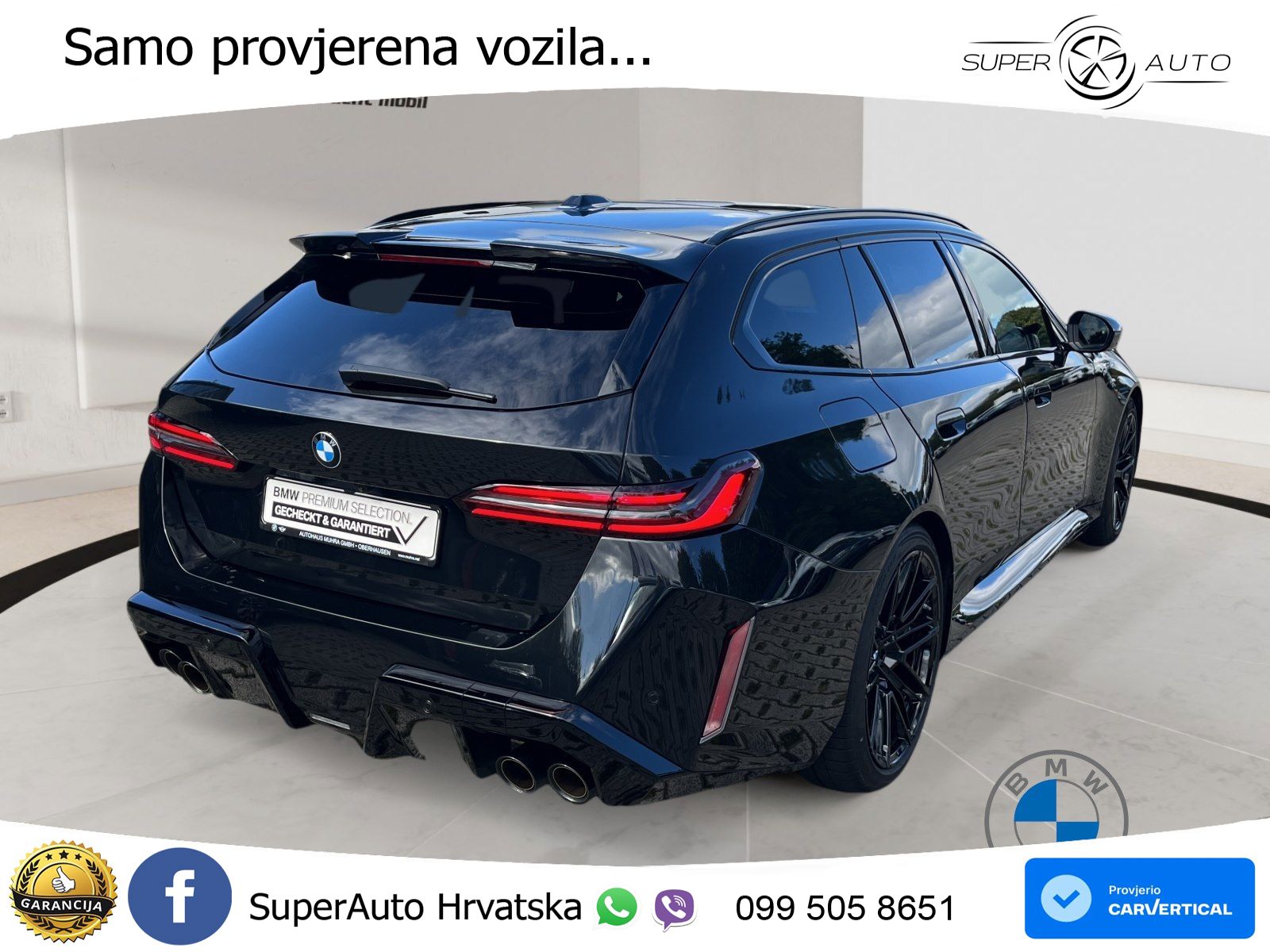 BMW M5 Touring 4.4 V8 (727 KS) xDrive Steptronic M Sport ACC+HEAD+4xGR SJED+360+PANO
