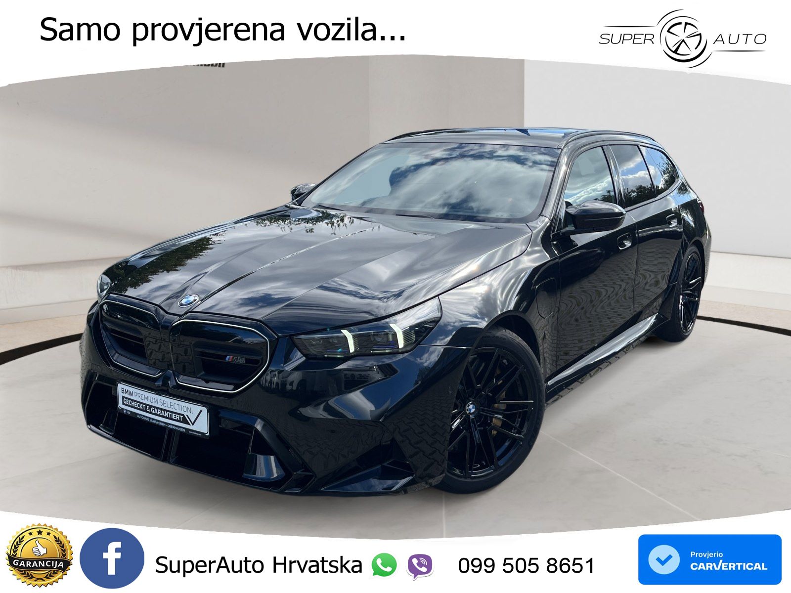 BMW M5 Touring 4.4 V8 (727 KS) xDrive Steptronic M Sport ACC+HEAD+4xGR SJED+360+PANO