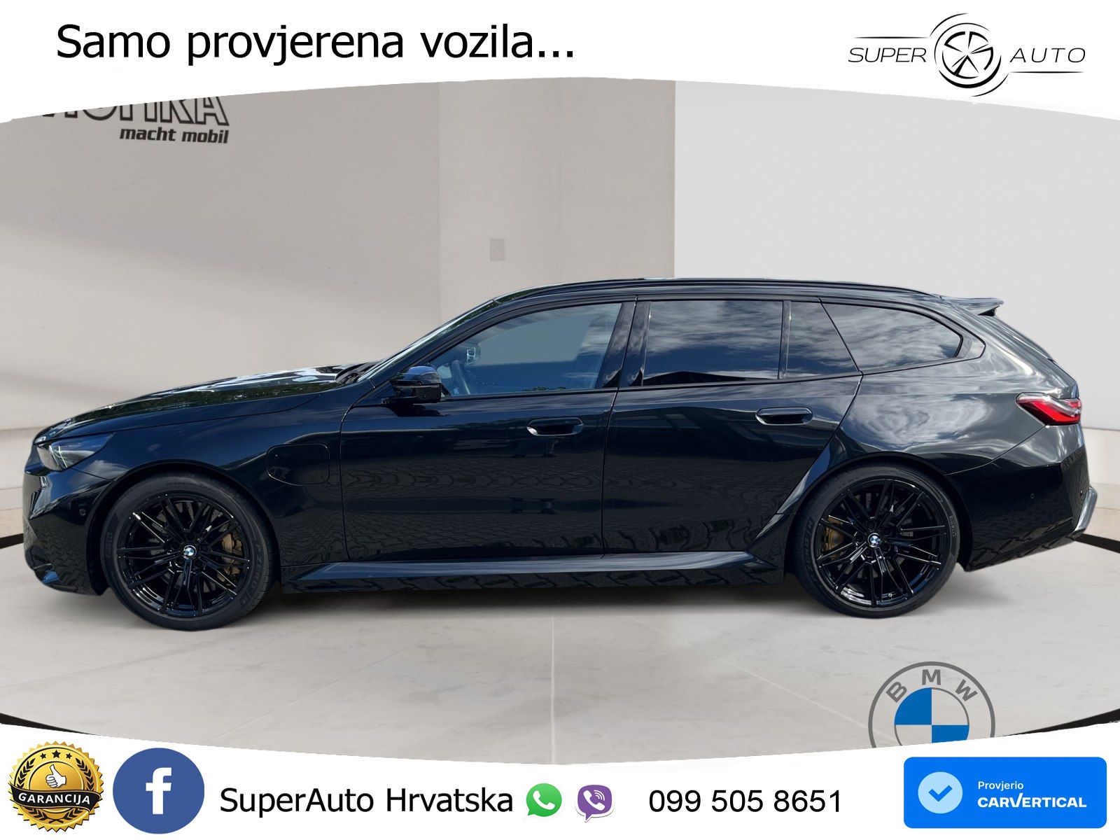 BMW M5 Touring 4.4 V8 (727 KS) xDrive Steptronic M Sport ACC+HEAD+4xGR SJED+360+PANO