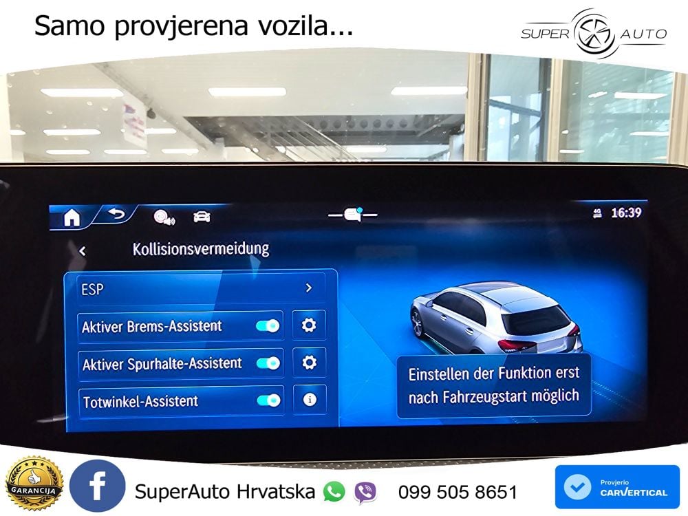Mercedes-Benz A 200 7G-DCT AMG LED+GR SJED+ACC