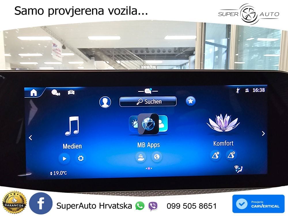 Mercedes-Benz A 200 7G-DCT AMG LED+GR SJED+ACC