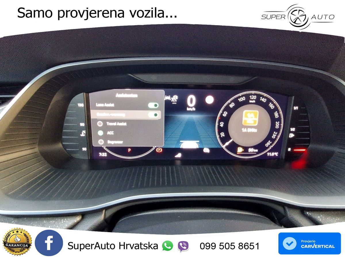 Škoda Octavia Combi 2.0 TDI (150 KS) DSG Selection LED+GR SJED+ACC