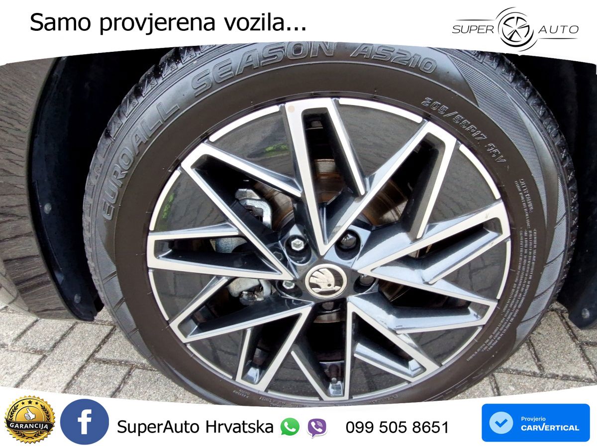 Škoda Octavia Combi 2.0 TDI (150 KS) DSG Selection LED+GR SJED+ACC