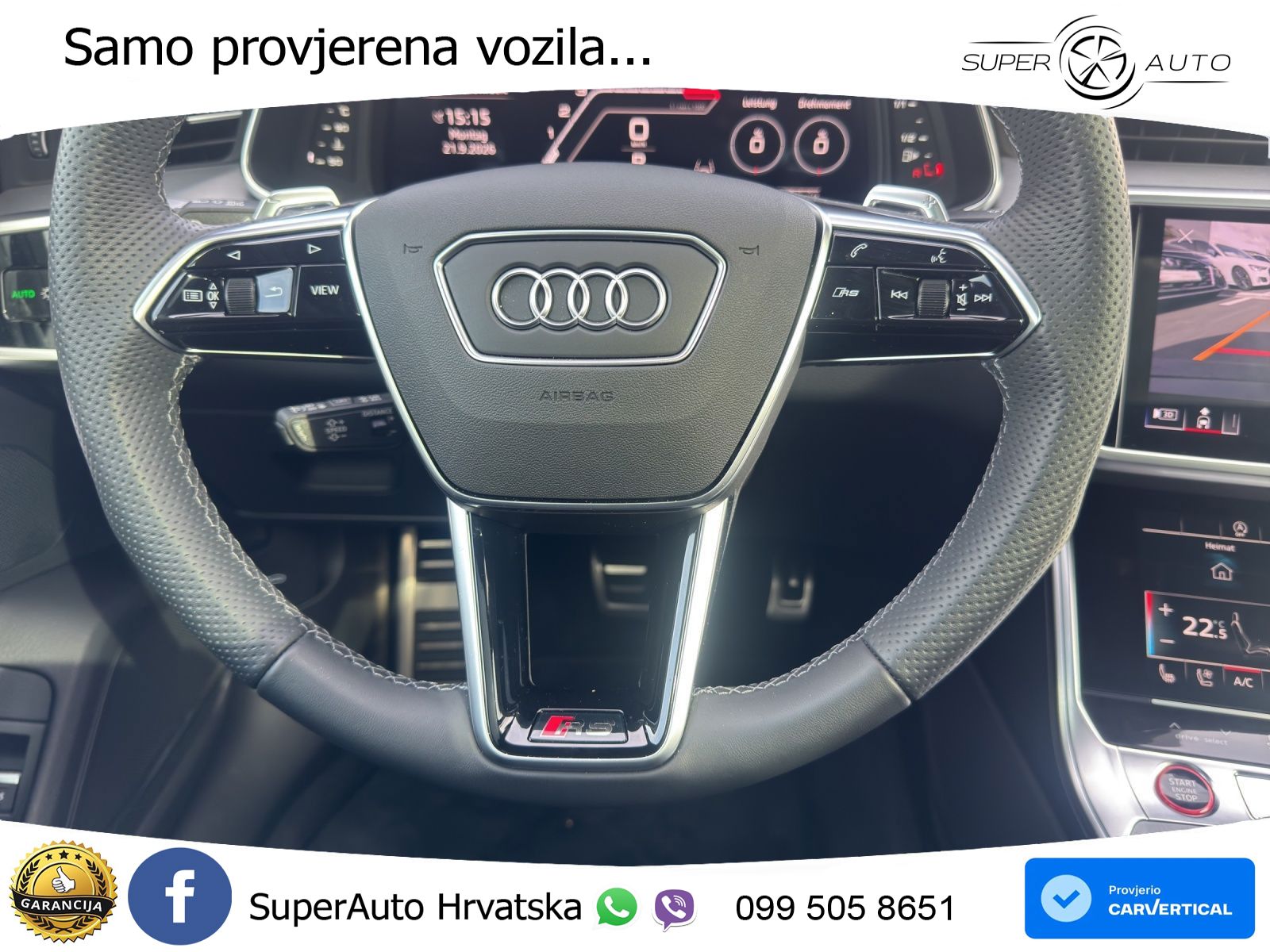Audi RS6 Avant 4.0 TFSI V8 (600 KS) quattro Tiptronic MATRIX+GR SJED+KAM