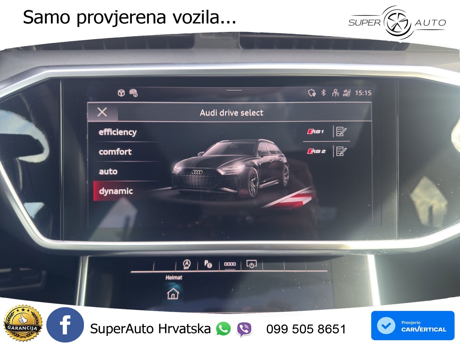 Audi RS6 Avant 4.0 TFSI V8 (600 KS) quattro Tiptronic MATRIX+GR SJED+KAM