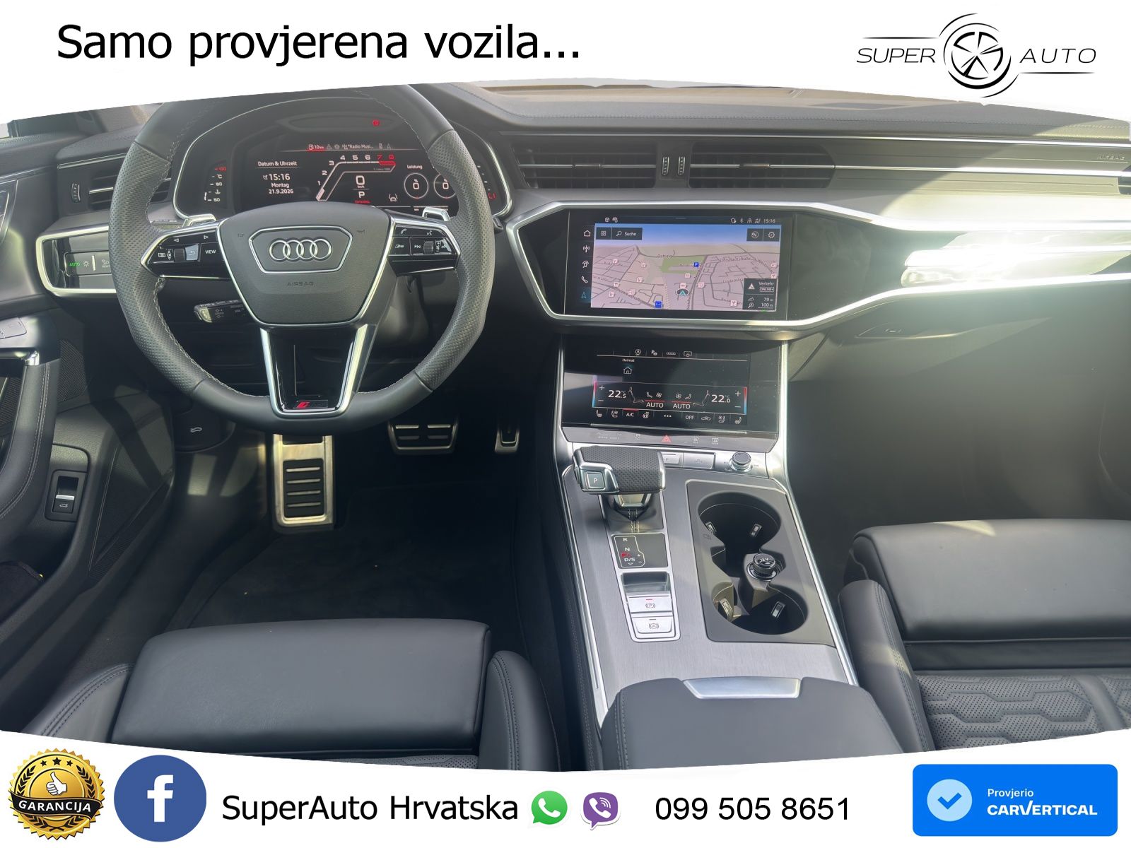 Audi RS6 Avant 4.0 TFSI V8 (600 KS) quattro Tiptronic MATRIX+GR SJED+KAM