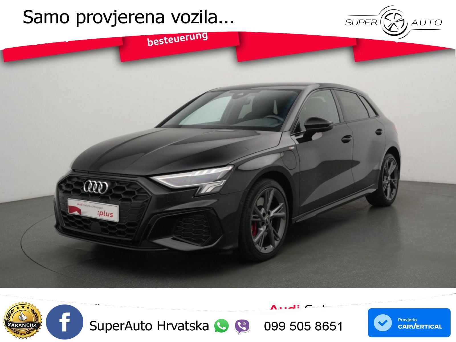 Audi A3 45 TFSIe (245 KS) S tronic S line LED+ACC