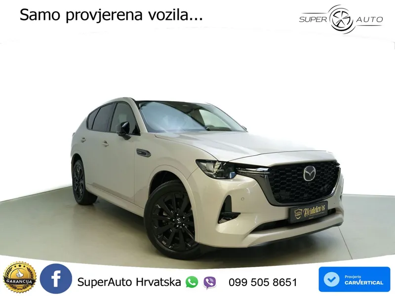Mazda CX-60 3.3 e-Skyactiv D (254 KS) AWD Automatic LED+GR SJED+ACC