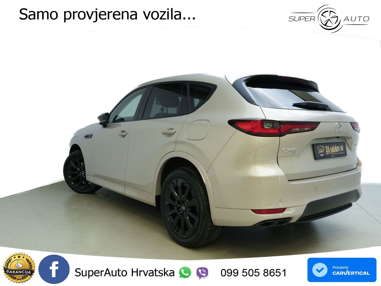 Mazda CX-60 3.3 e-Skyactiv D (254 KS) AWD Automatic LED+GR SJED+ACC