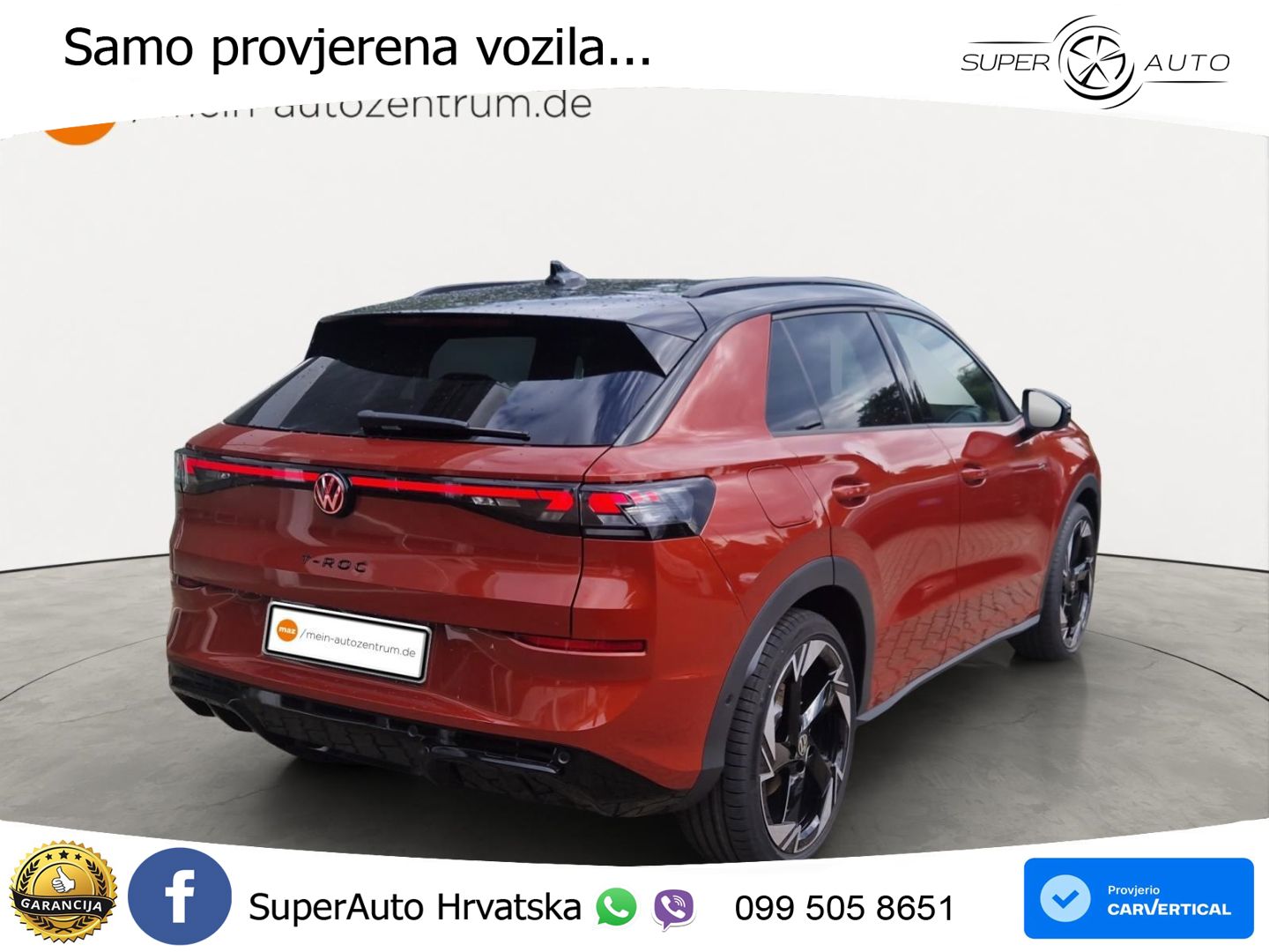 Volkswagen T-Roc 1.5 eTSI (150 KS)  DSG MATRIX+GR SJED+KAM