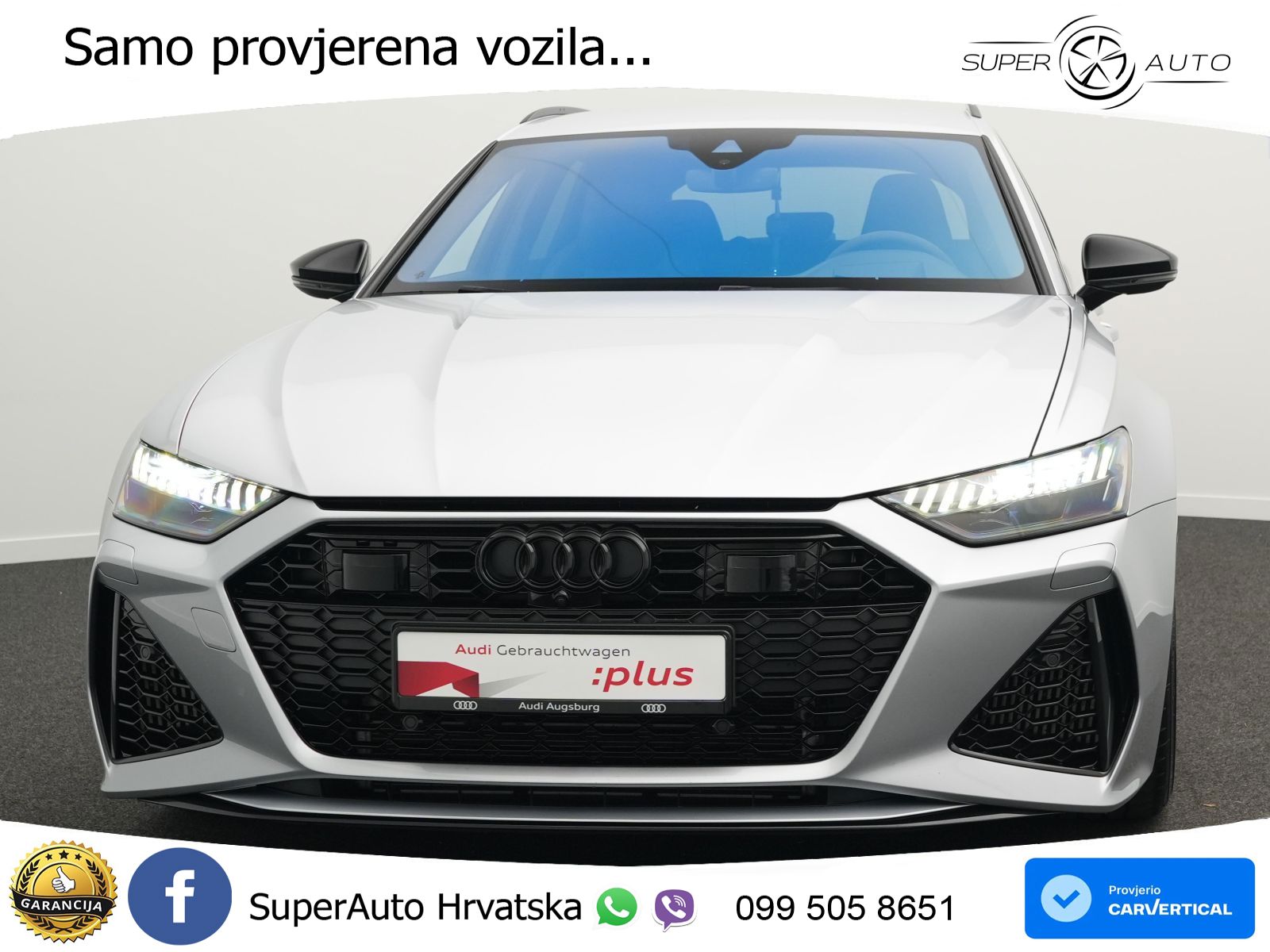 Audi RS6 Avant 4.0 TFSI V8 (600 KS) quattro Tiptronic LED+GR SJED+ACC