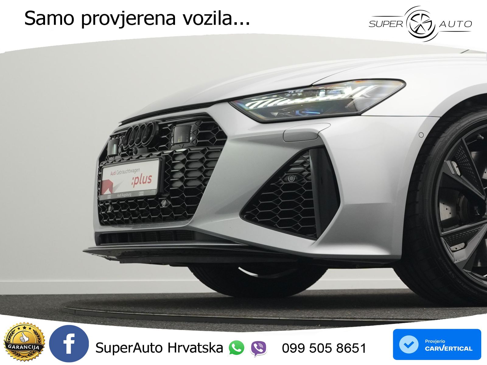 Audi RS6 Avant 4.0 TFSI V8 (600 KS) quattro Tiptronic LED+GR SJED+ACC