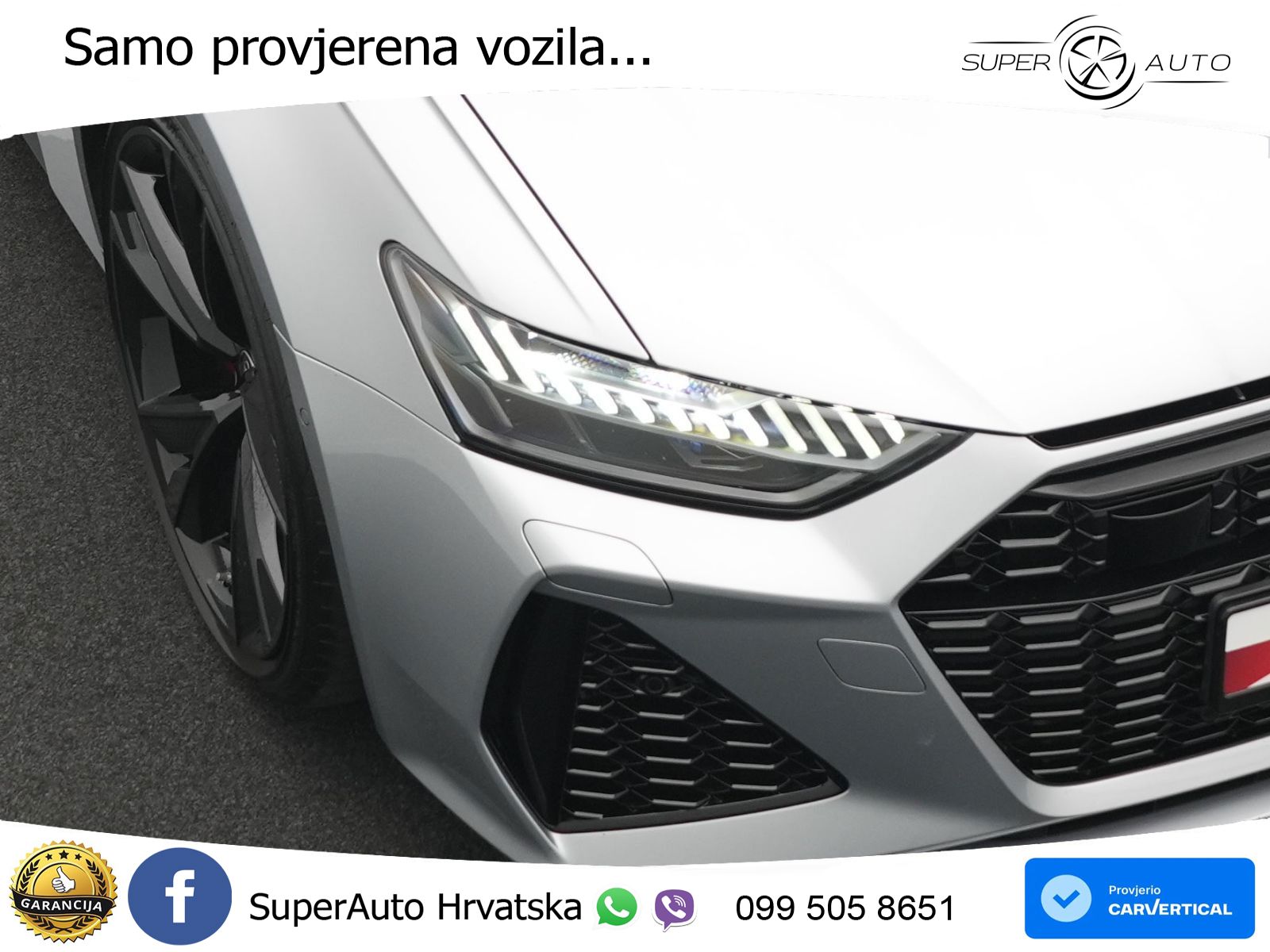 Audi RS6 Avant 4.0 TFSI V8 (600 KS) quattro Tiptronic LED+GR SJED+ACC