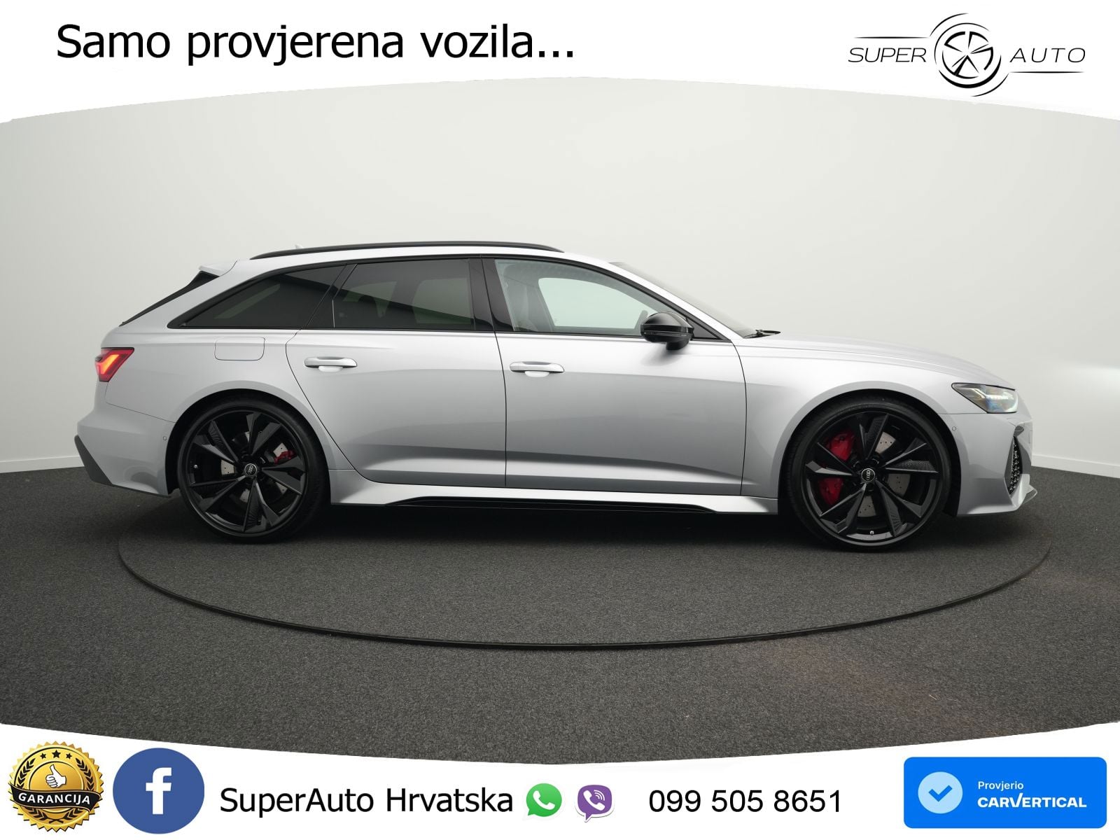 Audi RS6 Avant 4.0 TFSI V8 (600 KS) quattro Tiptronic LED+GR SJED+ACC