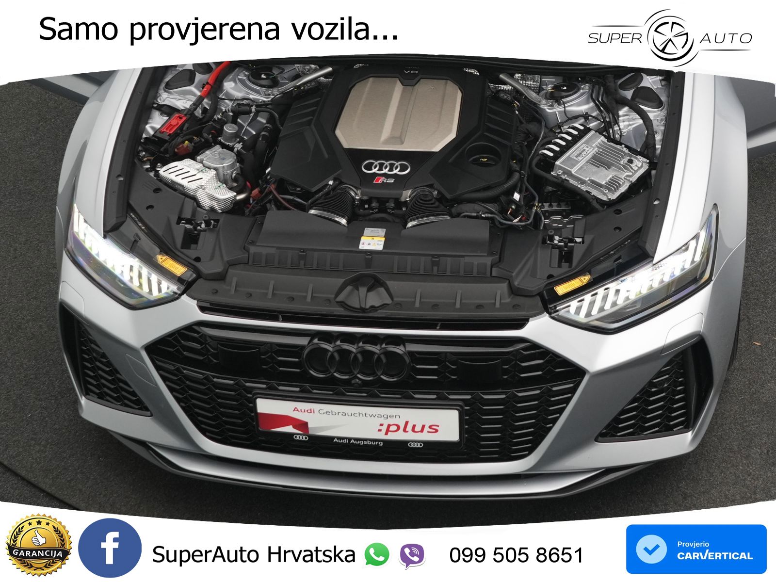Audi RS6 Avant 4.0 TFSI V8 (600 KS) quattro Tiptronic LED+GR SJED+ACC