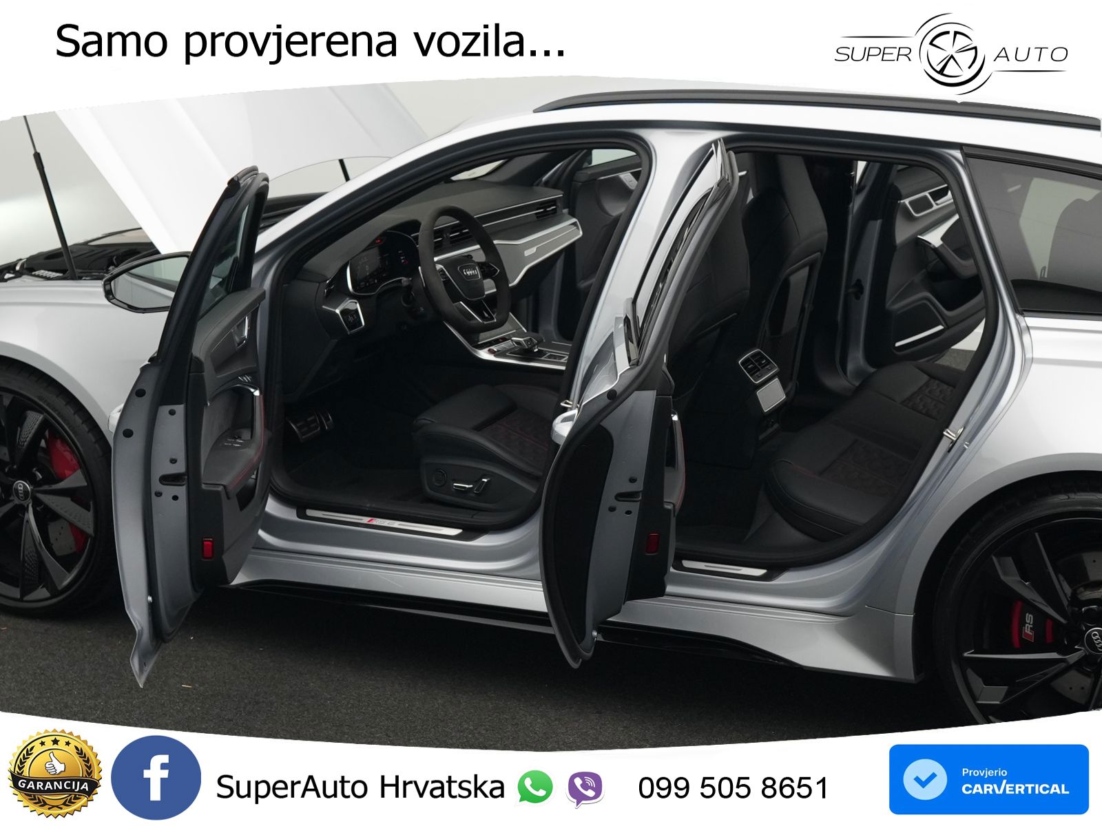 Audi RS6 Avant 4.0 TFSI V8 (600 KS) quattro Tiptronic LED+GR SJED+ACC