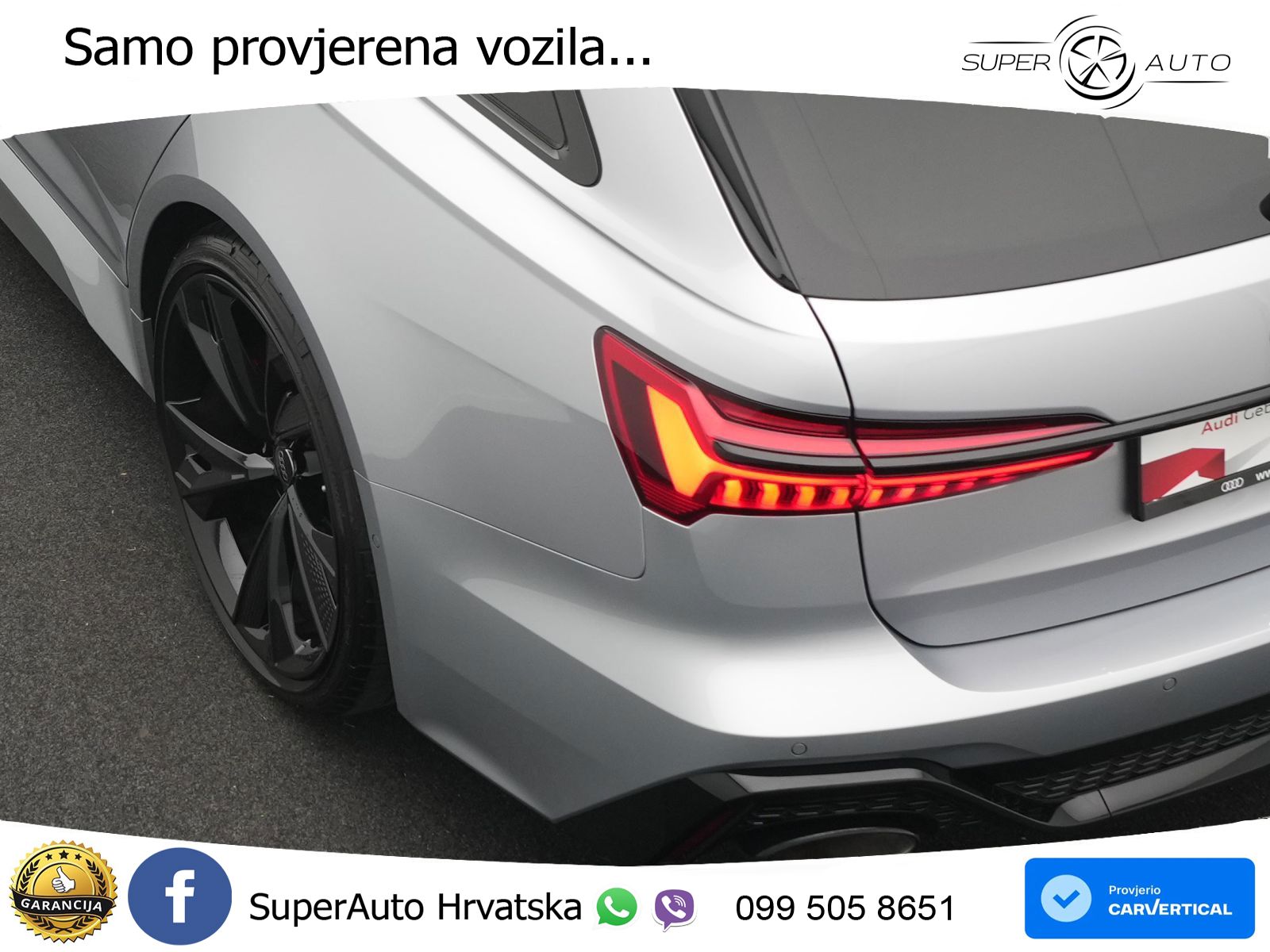 Audi RS6 Avant 4.0 TFSI V8 (600 KS) quattro Tiptronic LED+GR SJED+ACC