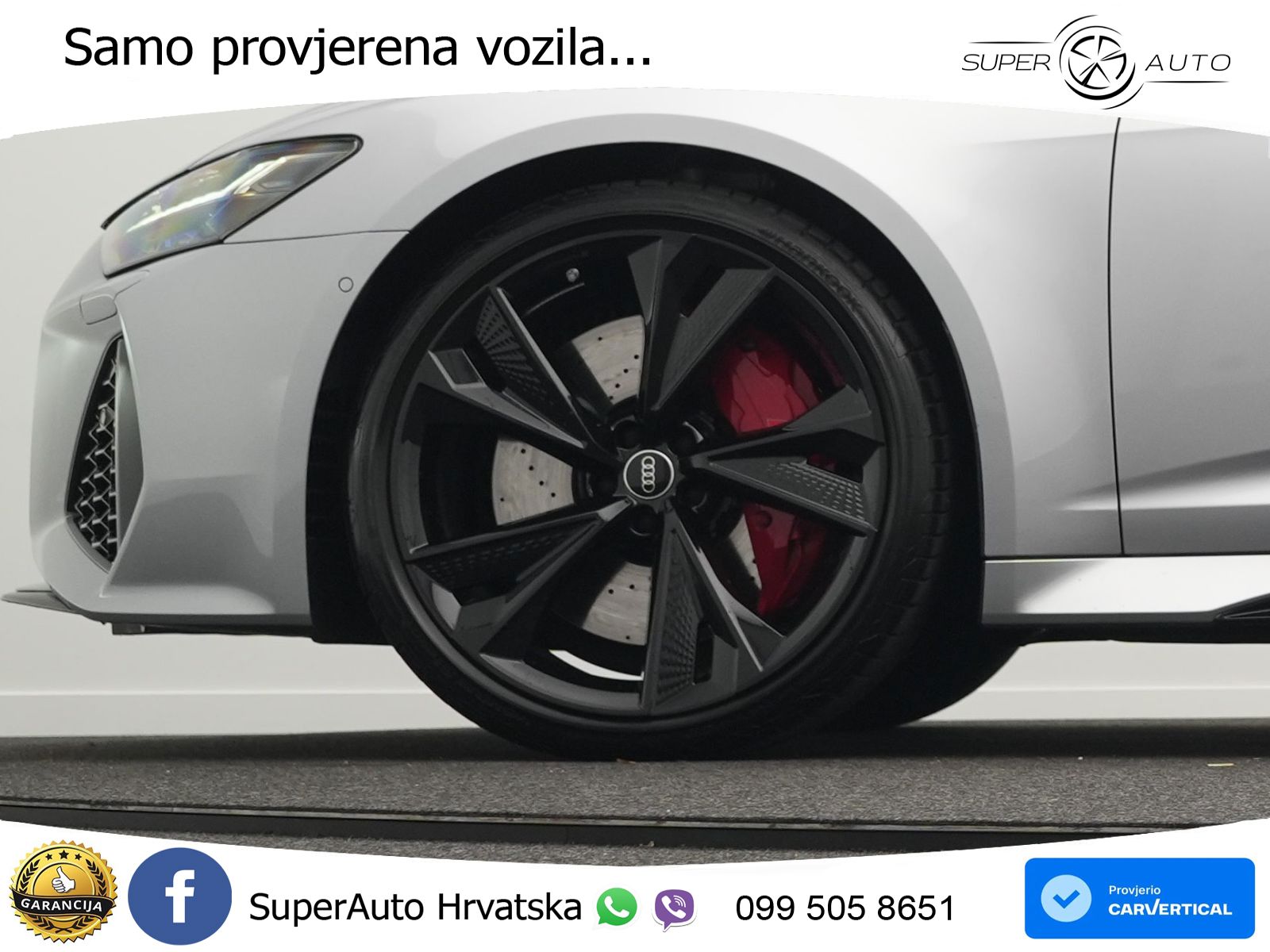 Audi RS6 Avant 4.0 TFSI V8 (600 KS) quattro Tiptronic LED+GR SJED+ACC
