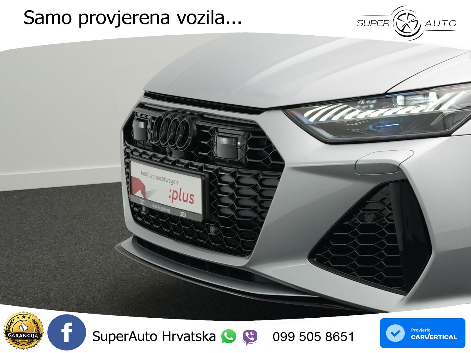 Audi RS6 Avant 4.0 TFSI V8 (600 KS) quattro Tiptronic LED+GR SJED+ACC
