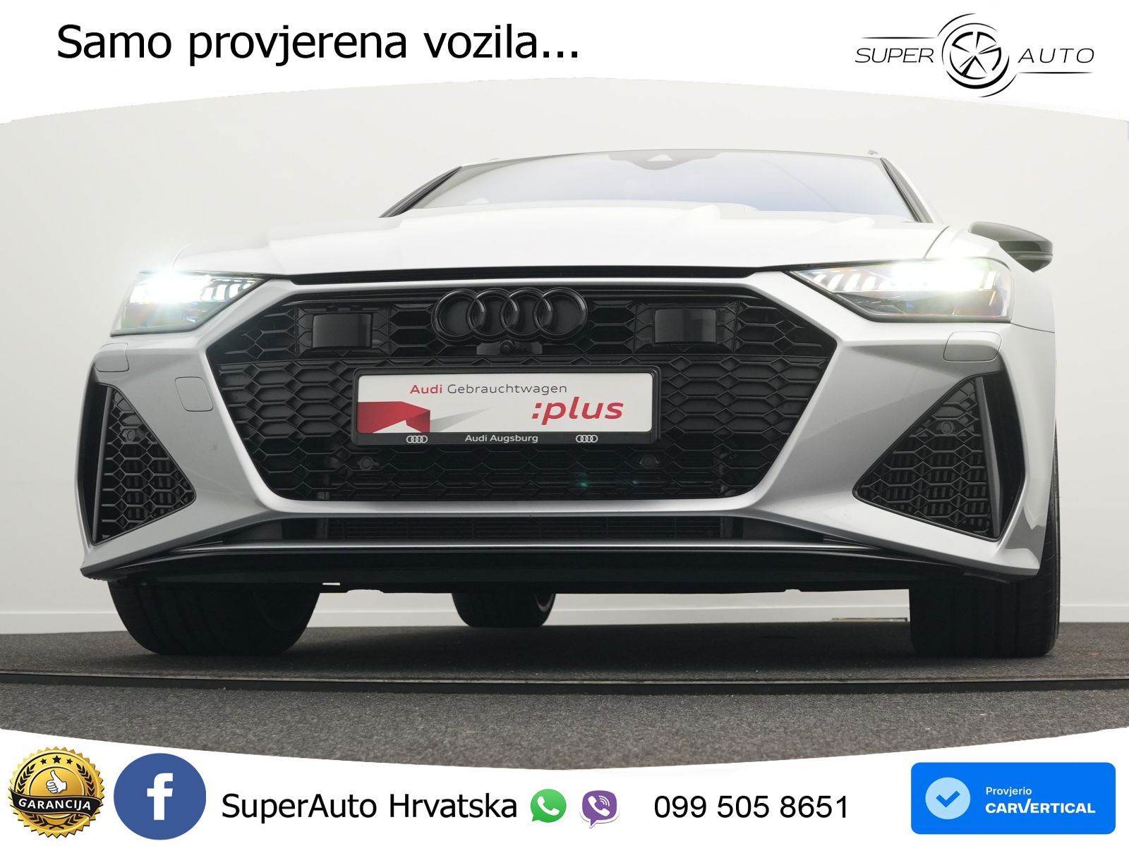 Audi RS6 Avant 4.0 TFSI V8 (600 KS) quattro Tiptronic LED+GR SJED+ACC