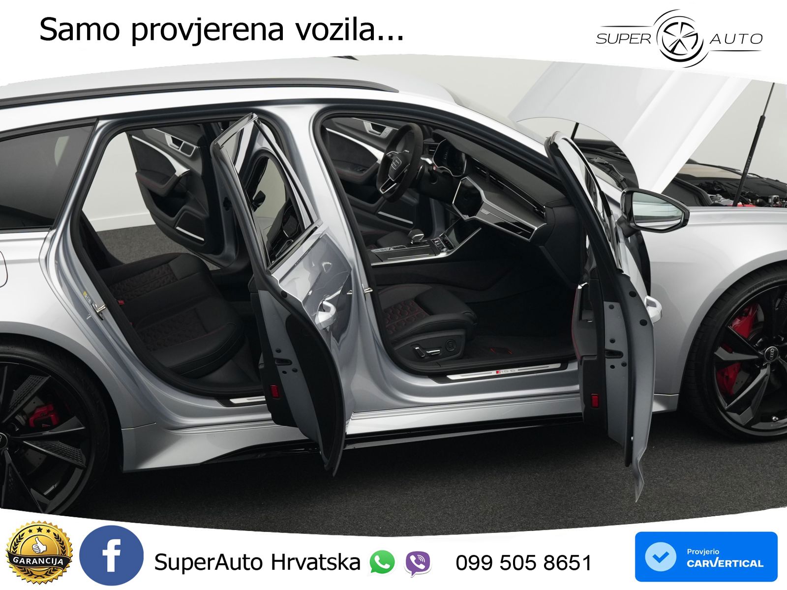 Audi RS6 Avant 4.0 TFSI V8 (600 KS) quattro Tiptronic LED+GR SJED+ACC