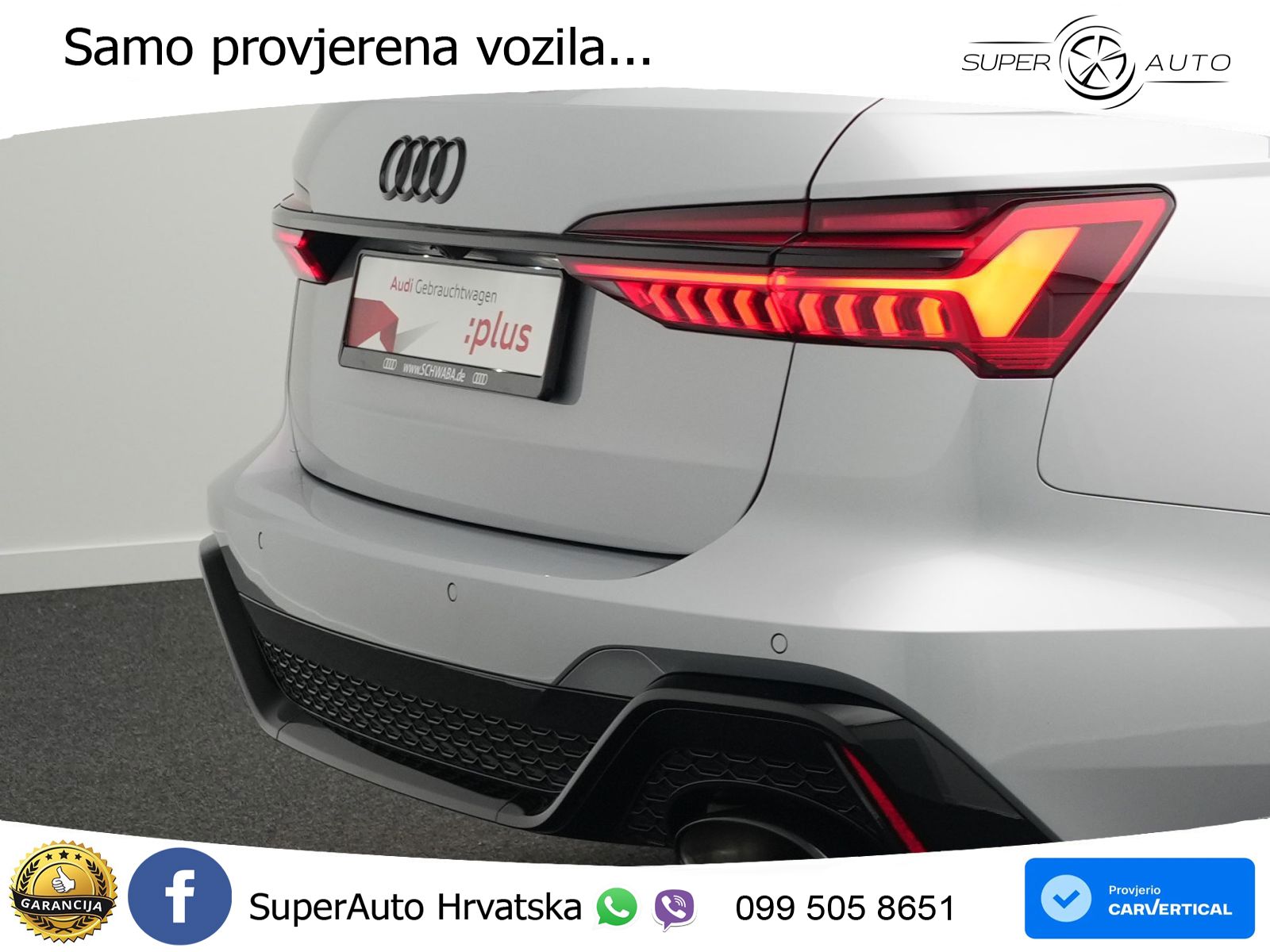 Audi RS6 Avant 4.0 TFSI V8 (600 KS) quattro Tiptronic LED+GR SJED+ACC