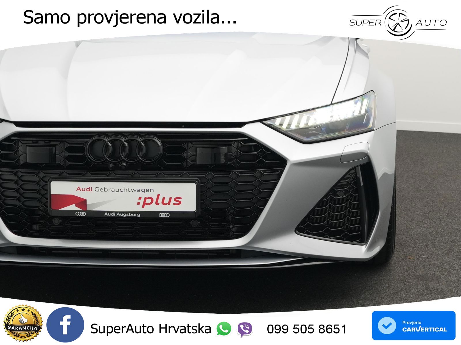 Audi RS6 Avant 4.0 TFSI V8 (600 KS) quattro Tiptronic LED+GR SJED+ACC