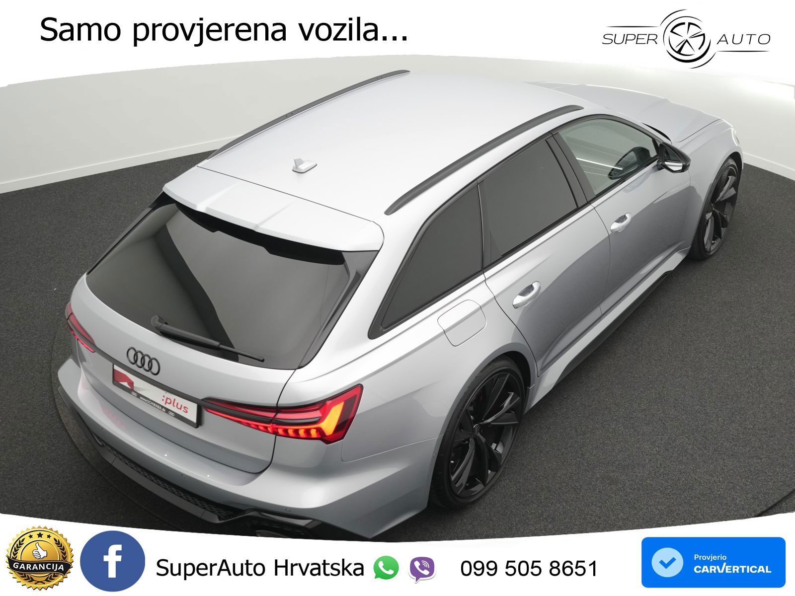 Audi RS6 Avant 4.0 TFSI V8 (600 KS) quattro Tiptronic LED+GR SJED+ACC