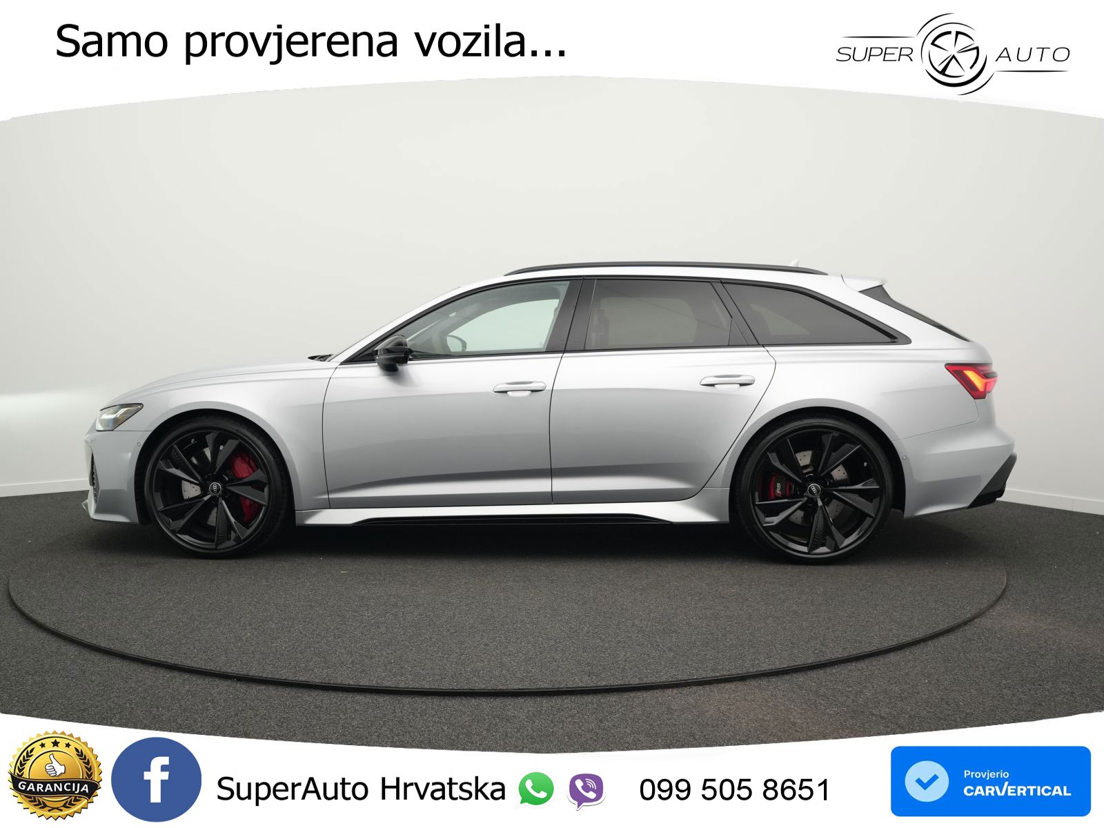 Audi RS6 Avant 4.0 TFSI V8 (600 KS) quattro Tiptronic LED+GR SJED+ACC