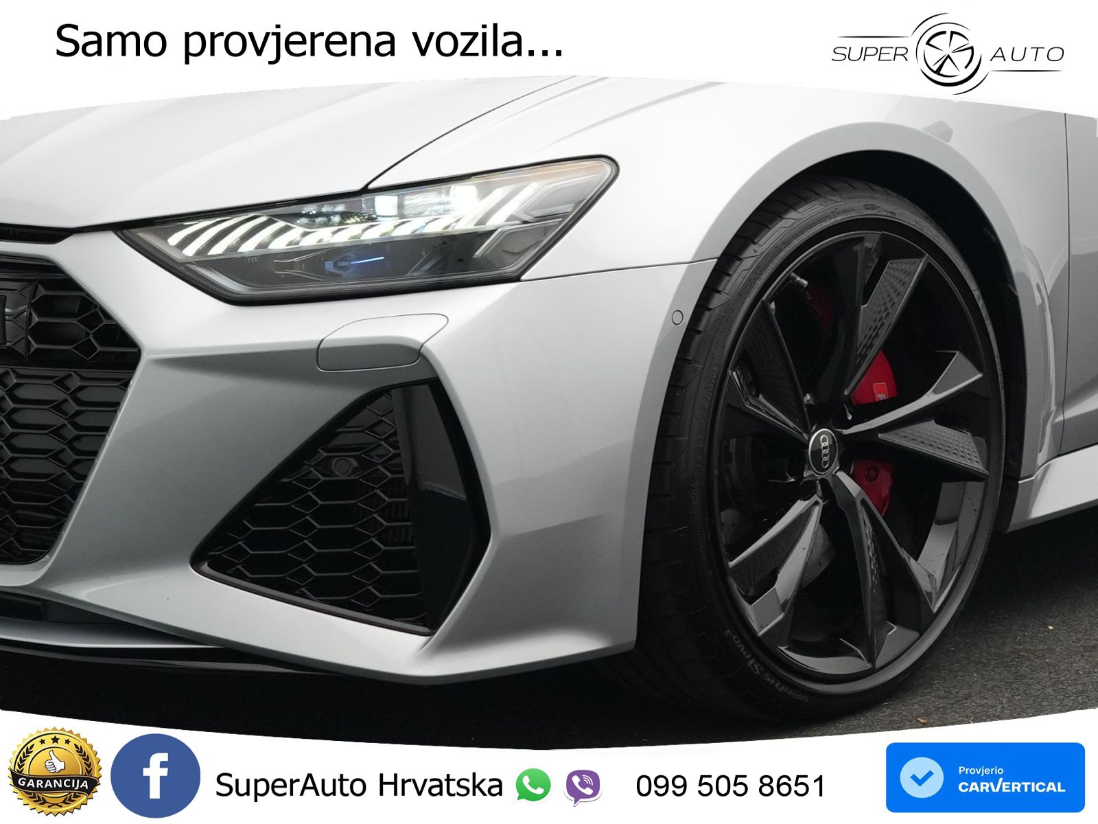 Audi RS6 Avant 4.0 TFSI V8 (600 KS) quattro Tiptronic LED+GR SJED+ACC