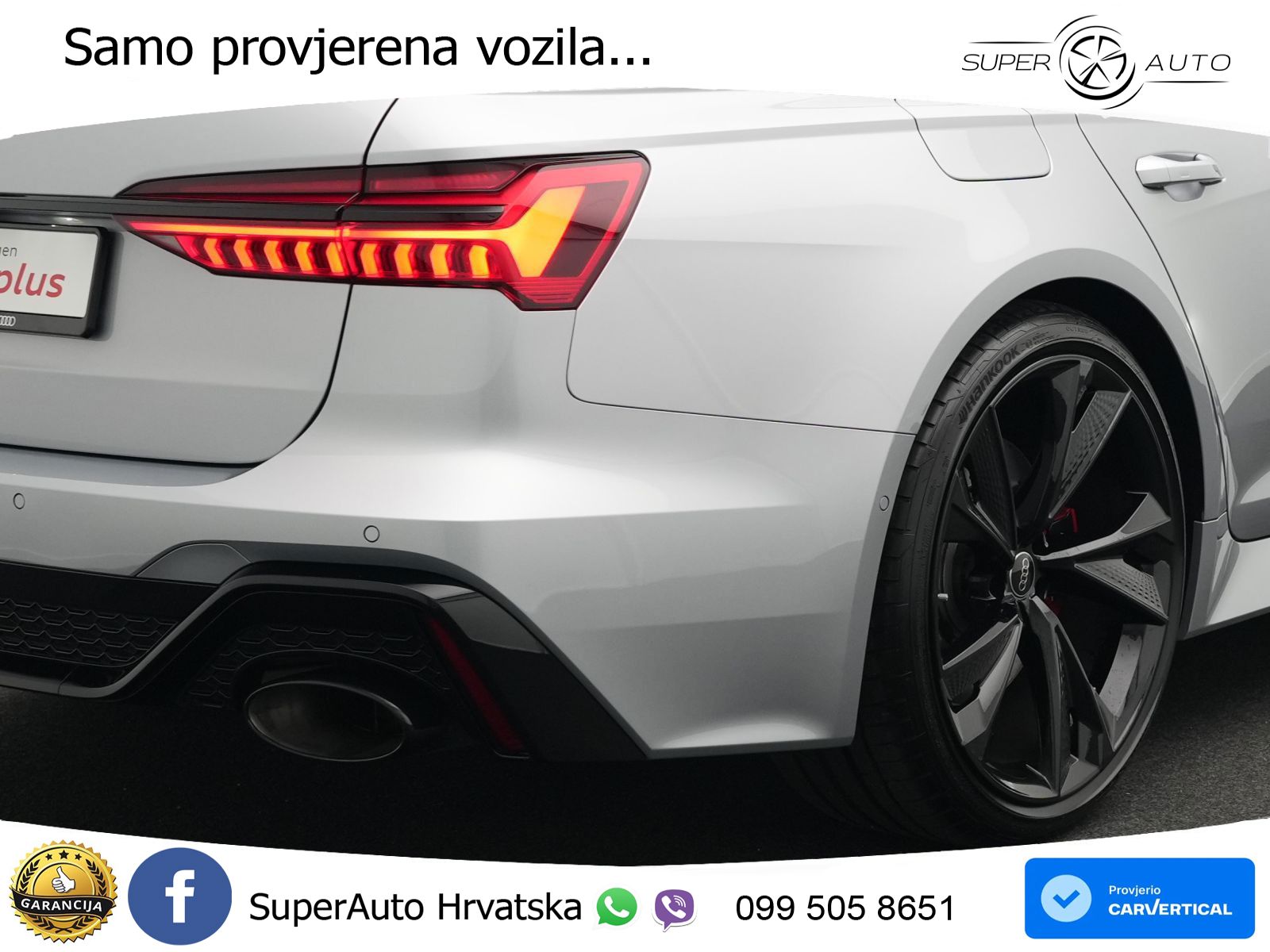 Audi RS6 Avant 4.0 TFSI V8 (600 KS) quattro Tiptronic LED+GR SJED+ACC