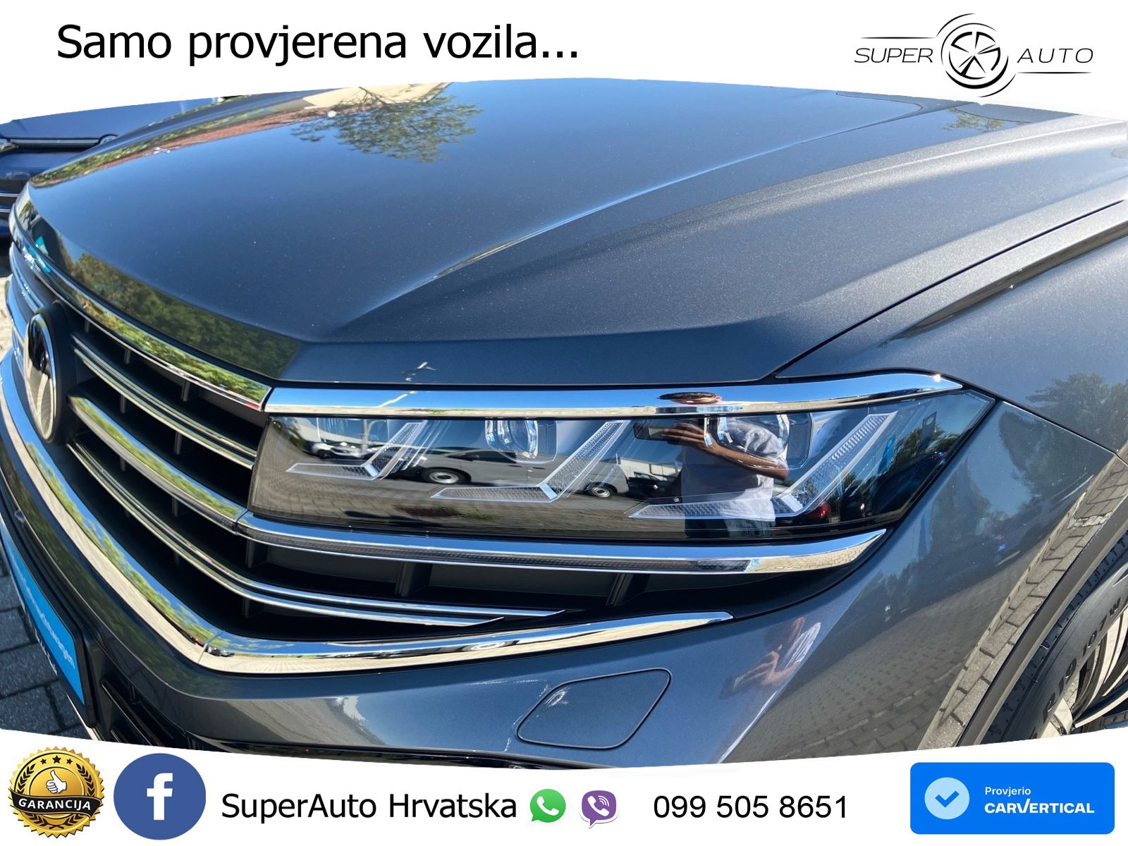 Volkswagen Touareg 3.0 V6 TDI (286 KS) 4MOTION Tiptronic ZRAČNI+ACC+GR SJED+KAM