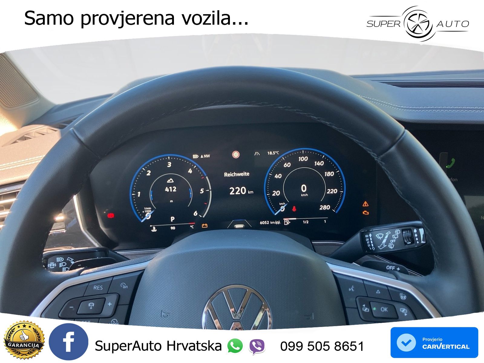 Volkswagen Touareg 3.0 V6 TDI (286 KS) 4MOTION Tiptronic ZRAČNI+ACC+GR SJED+KAM