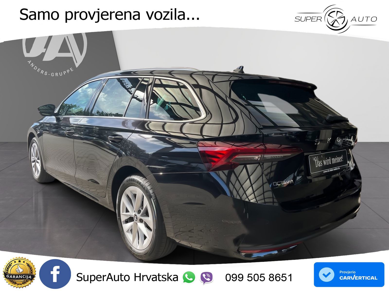 Škoda Octavia Combi 1.5 TSI (150 KS) DSG Selection LED+GR SJED+ACC