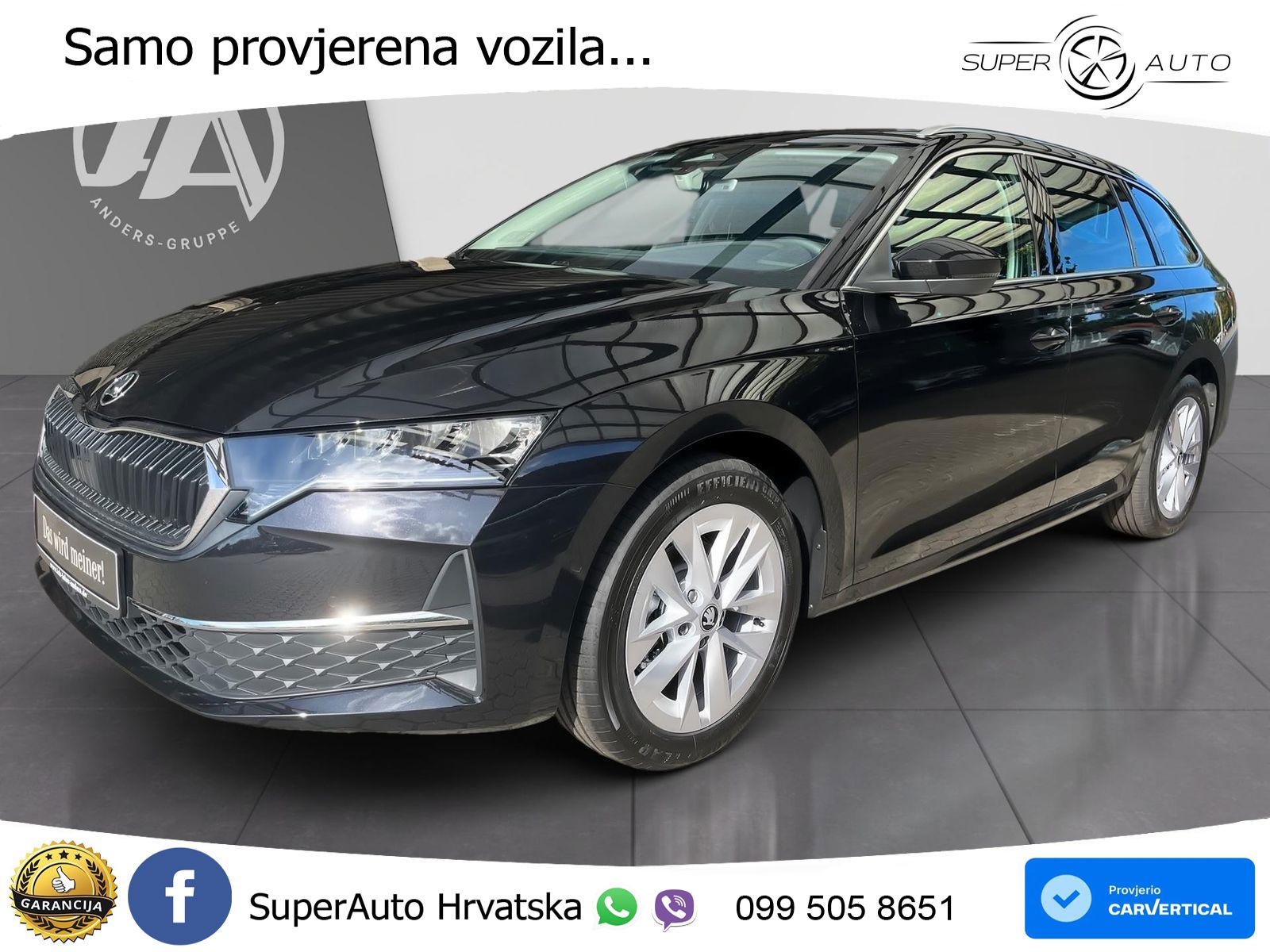 Škoda Octavia Combi 1.5 TSI (150 KS) DSG Selection LED+GR SJED+ACC