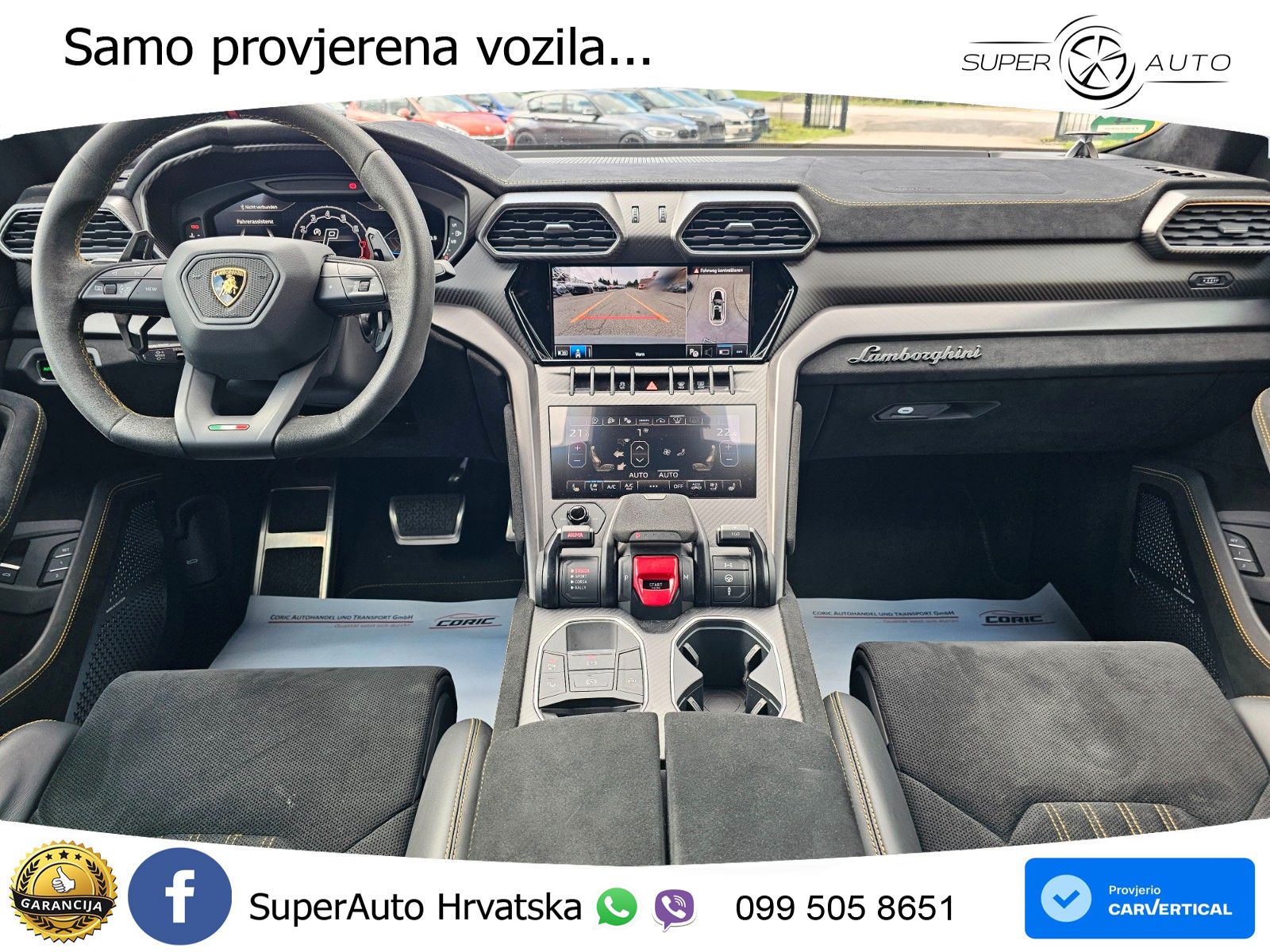 Lamborghini Urus S 4.0 V8 (666 KS) 4WD Automatic LED+GR SJED+ACC