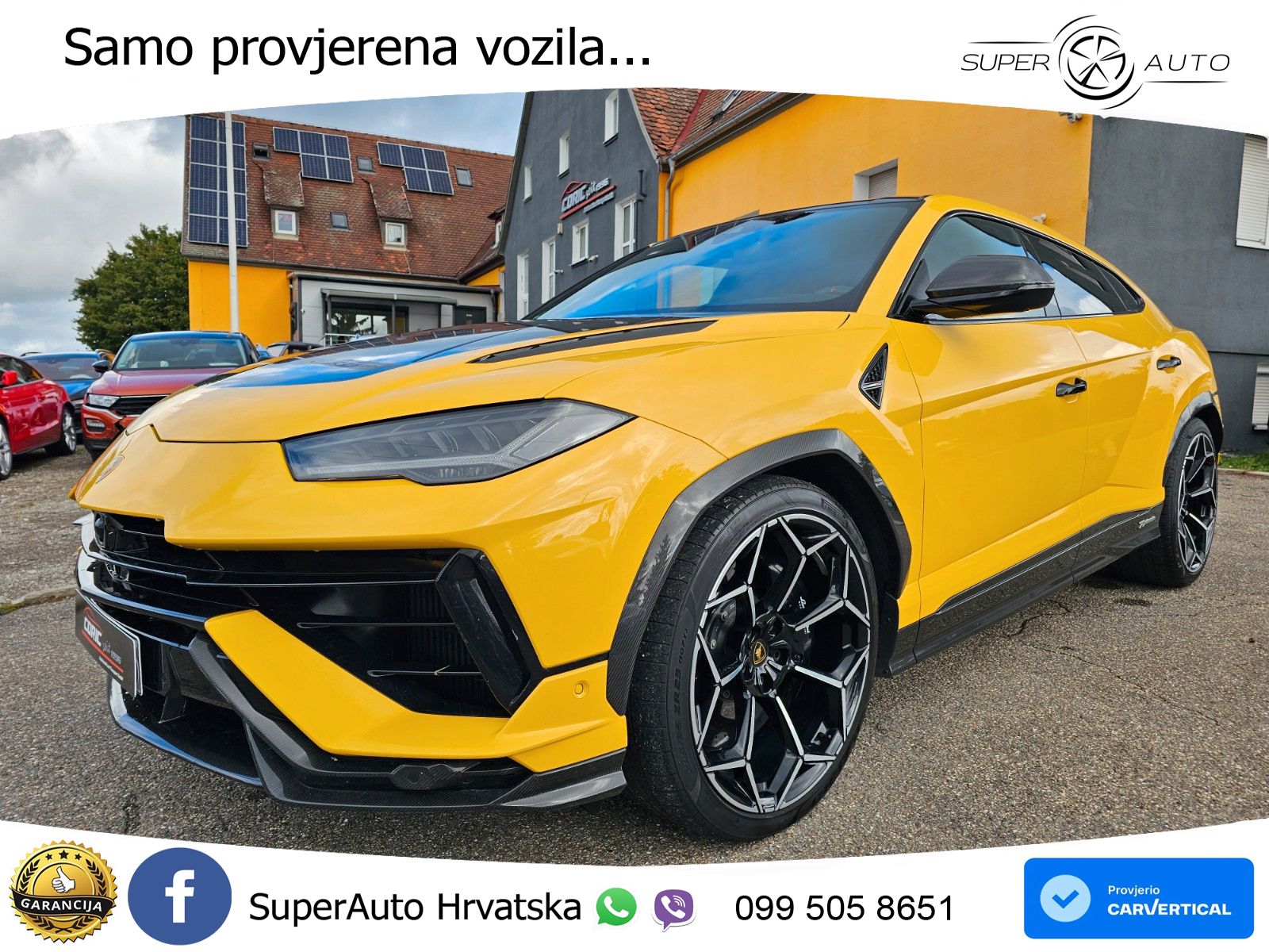 Lamborghini Urus S 4.0 V8 (666 KS) 4WD Automatic LED+GR SJED+ACC