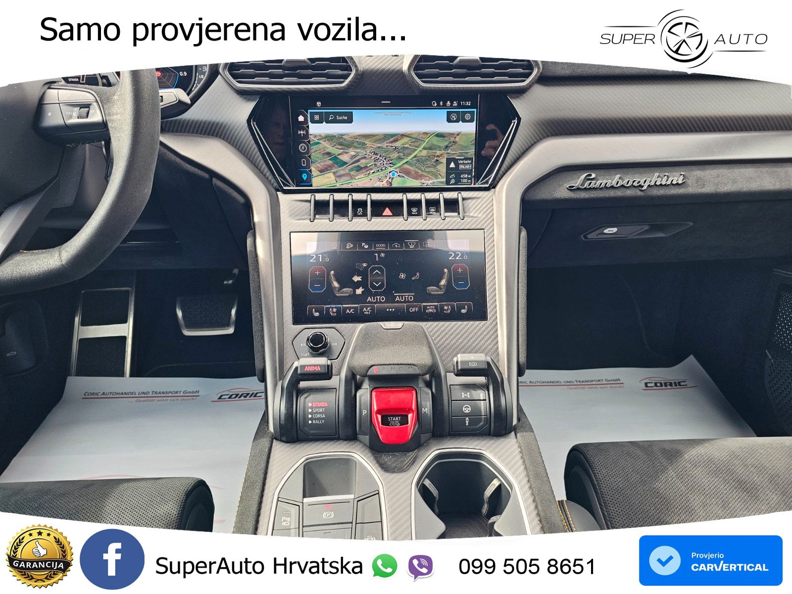 Lamborghini Urus S 4.0 V8 (666 KS) 4WD Automatic LED+GR SJED+ACC