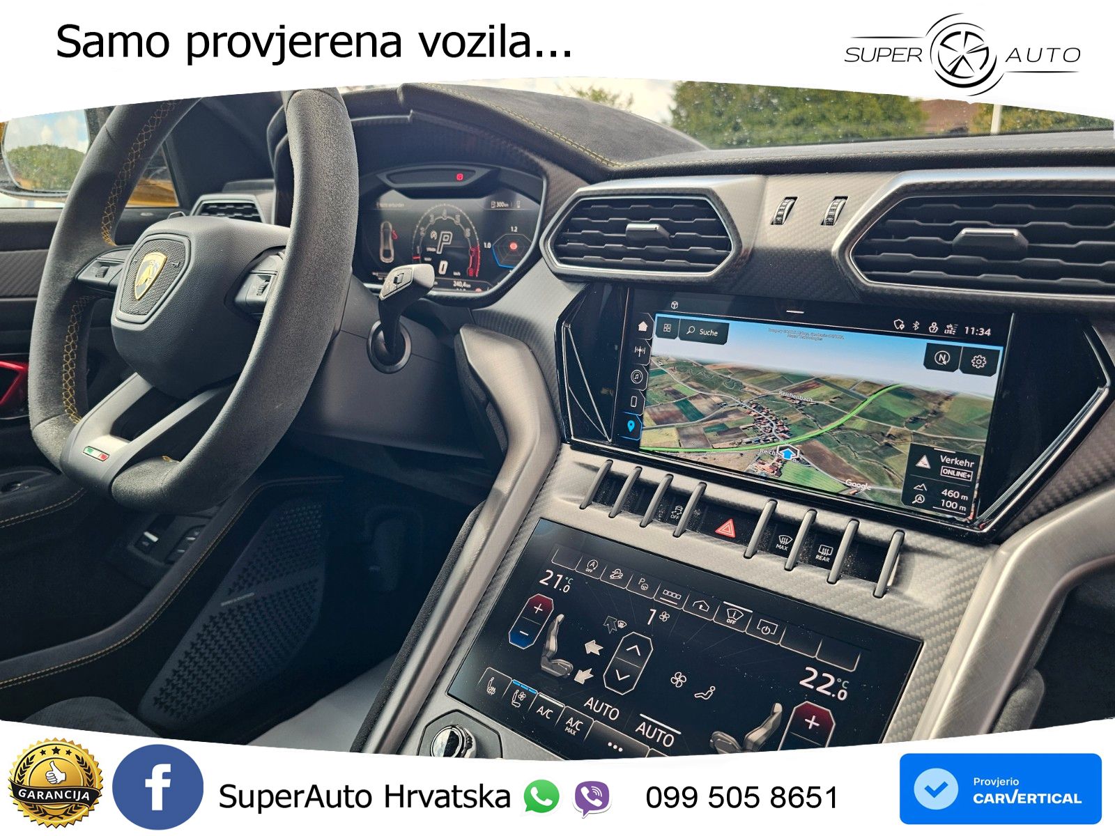Lamborghini Urus S 4.0 V8 (666 KS) 4WD Automatic LED+GR SJED+ACC