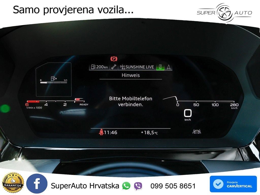Audi A3 30 TDI (116 KS)
