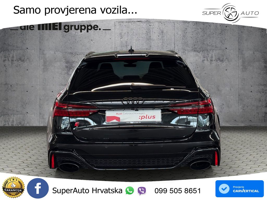 Audi RS6 Avant 4.0 TFSI V8 performance (630 KS)  quattro tiptronic MATRIX+GR SJED+KAM