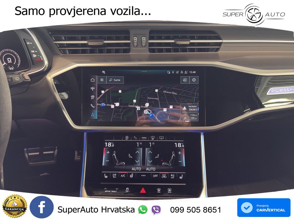 Audi RS6 Avant 4.0 TFSI V8 performance (630 KS)  quattro tiptronic MATRIX+GR SJED+KAM