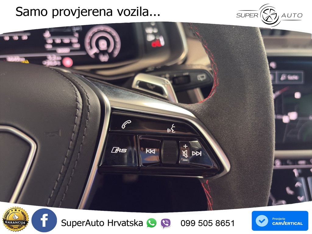 Audi RS6 Avant 4.0 TFSI V8 performance (630 KS)  quattro tiptronic MATRIX+GR SJED+KAM