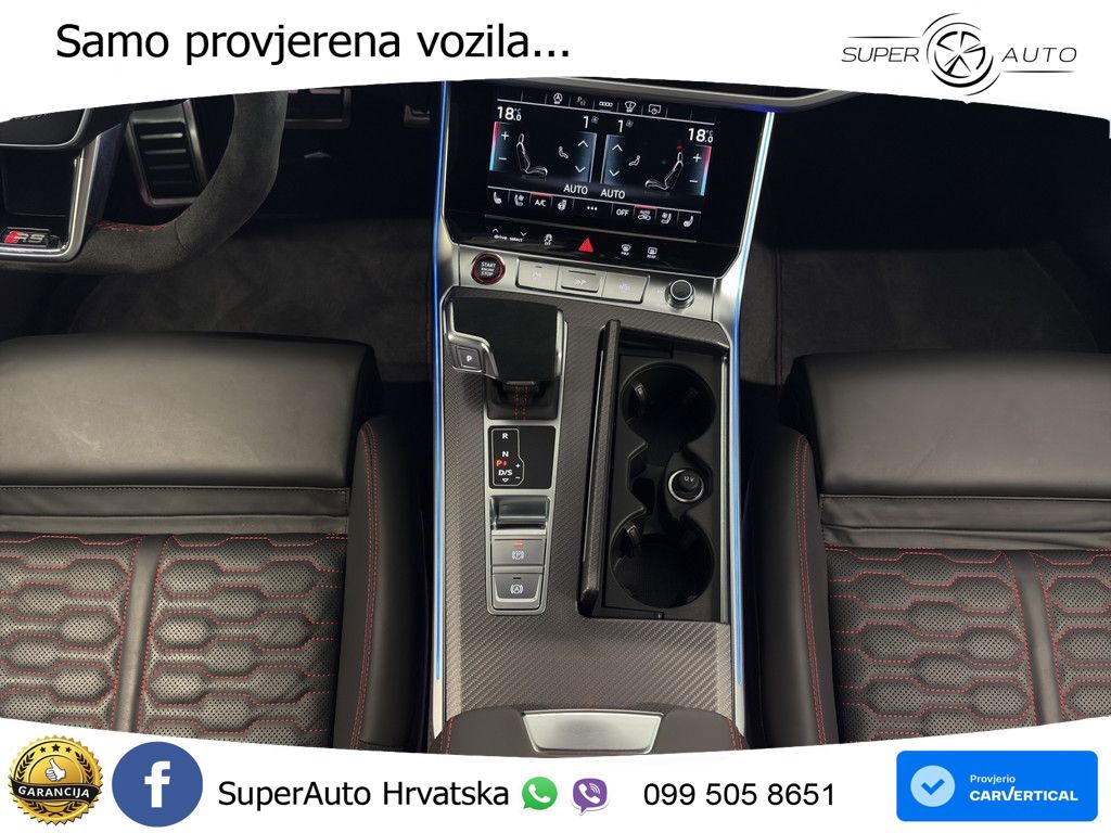 Audi RS6 Avant 4.0 TFSI V8 performance (630 KS)  quattro tiptronic MATRIX+GR SJED+KAM