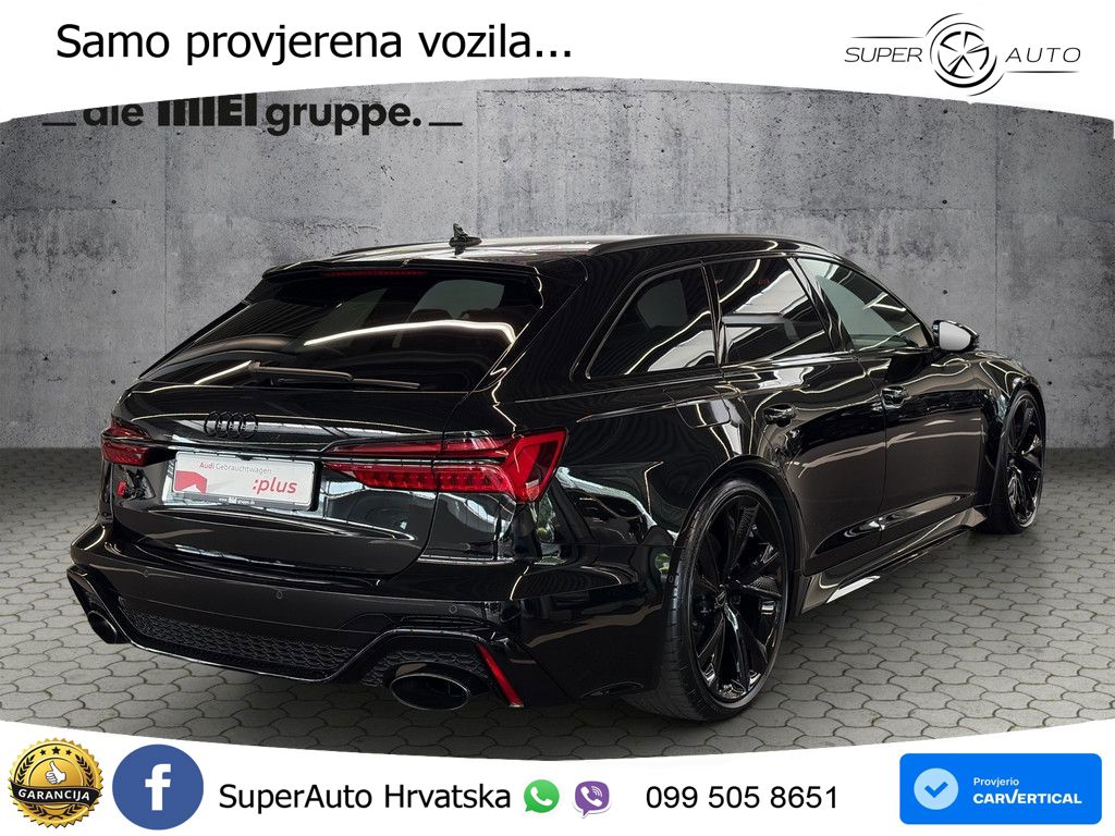 Audi RS6 Avant 4.0 TFSI V8 performance (630 KS)  quattro tiptronic MATRIX+GR SJED+KAM